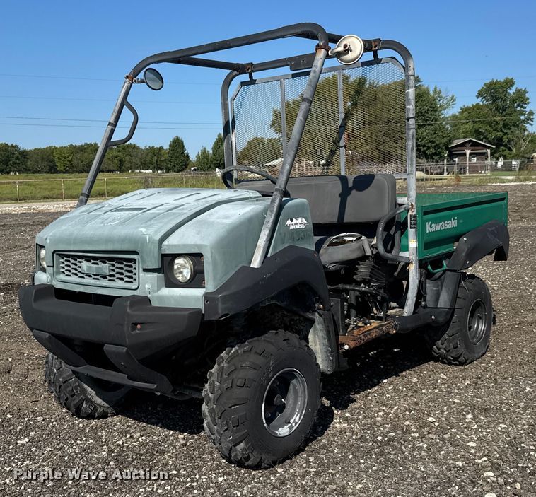 2009 Kawasaki Mule 4000 utility vehicle - NU9705