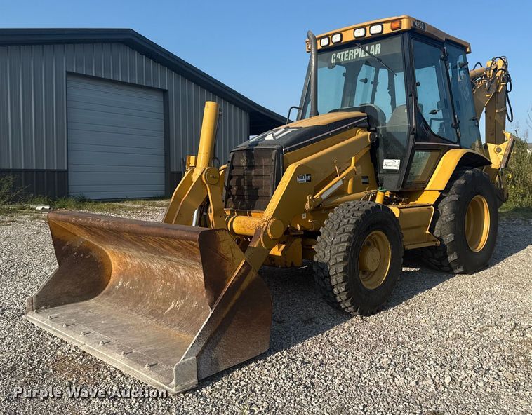 2004 Caterpillar 420D backhoe - DJ7792