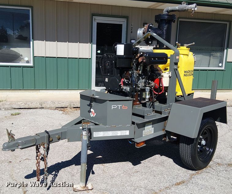 2009 Wacker Neuson PT6LT trash pump - DJ7849