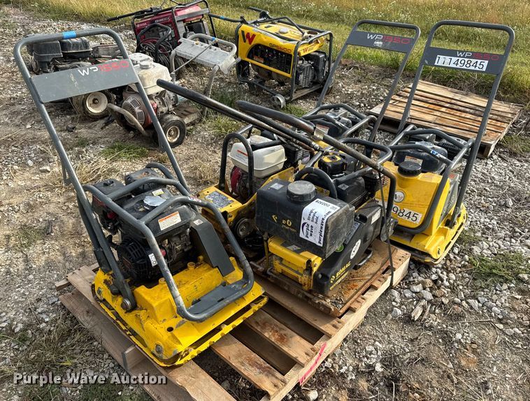 (5) plate compactors - DO2328