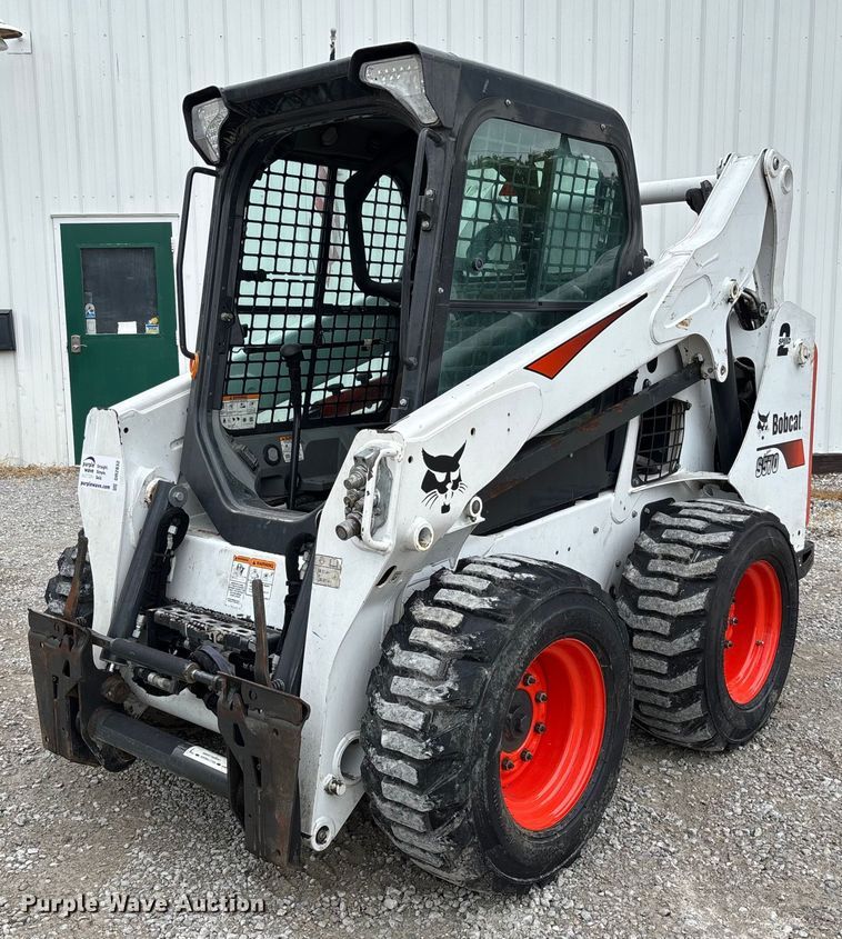 2019 Bobcat S570 skid steer loader - DR2832