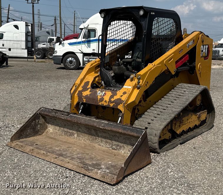 2021 Caterpillar 279D3 tracked skid steer loader - DX5810