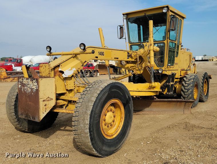 1986 Caterpillar 140G motor grader - DZ6599