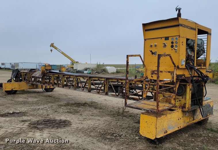 Gomaco RC240-24 bridge conveyor - DZ6619