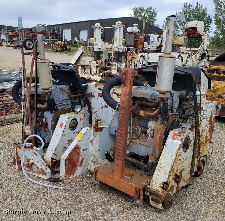 (2) X Magnum Turbomag/20 concrete saws - DZ6622