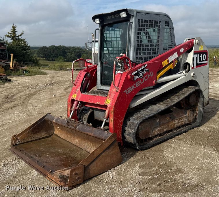 2014 Takeuchi TL10 tracked skid steer loader - EA1887