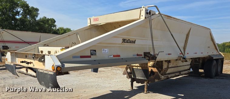 2007 Midland MG40TC2000 bottom dump trailer - EB1043