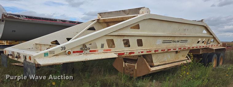 2002 Trail King TK54BDU-402 bottom dump trailer - EB1050