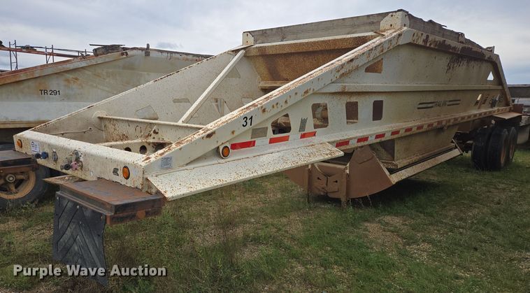 2002 Trail King TK54BDU-402 bottom dump trailer - EB1051