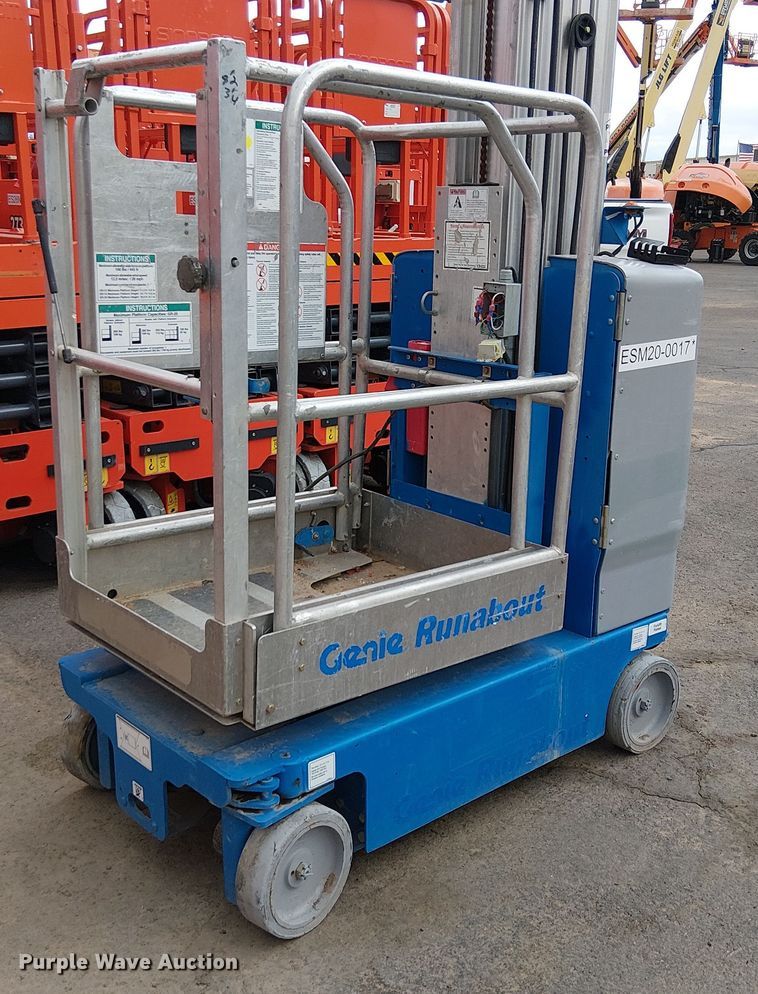 2016 Genie GR-20 vertical lift - EC1195