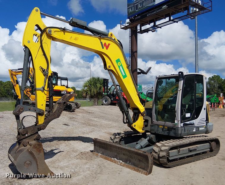 Wacker Neuson Mini Excavator For Sale | Purple Wave Auction