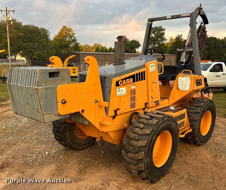 1992 Case 660 trencher - EC3846