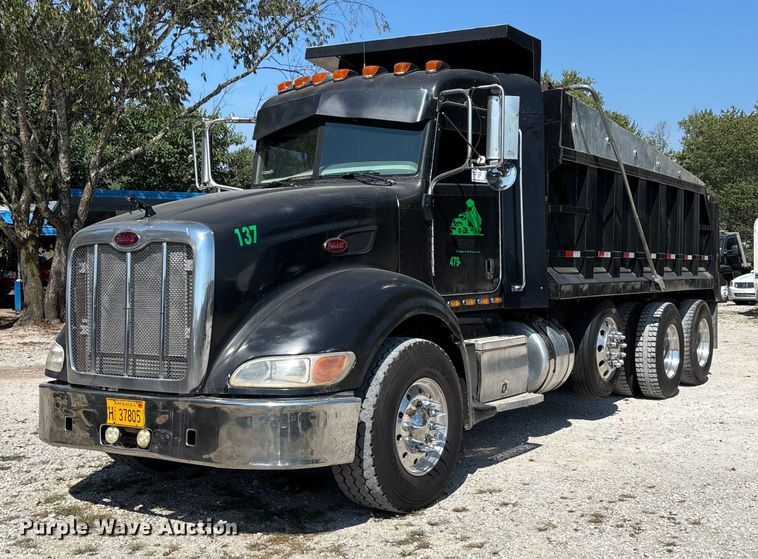 2007 Peterbilt 386 dump truck - ED2244