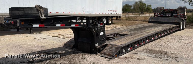 2005 Trail King TK70RG-502 lowboy equipment trailer - ED5922