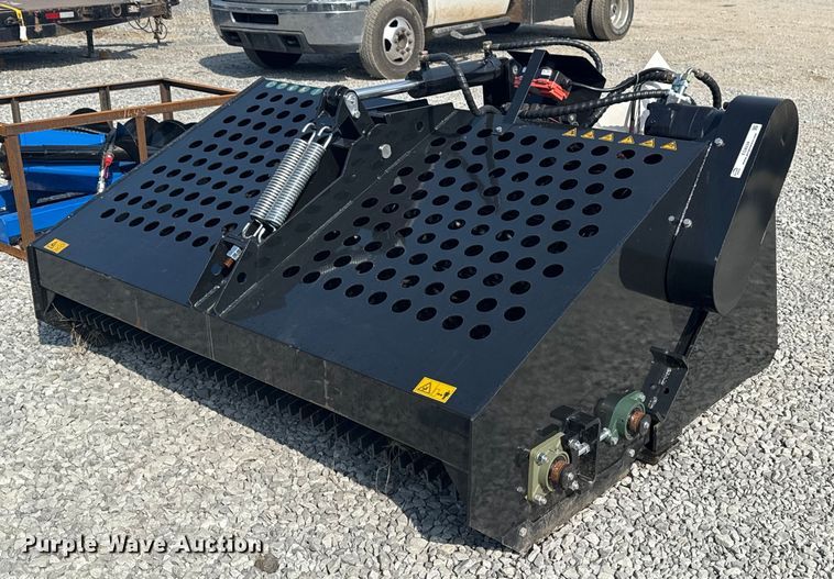 2024 Topcat ECSSLR72 skid steer landscape rake - EG8234