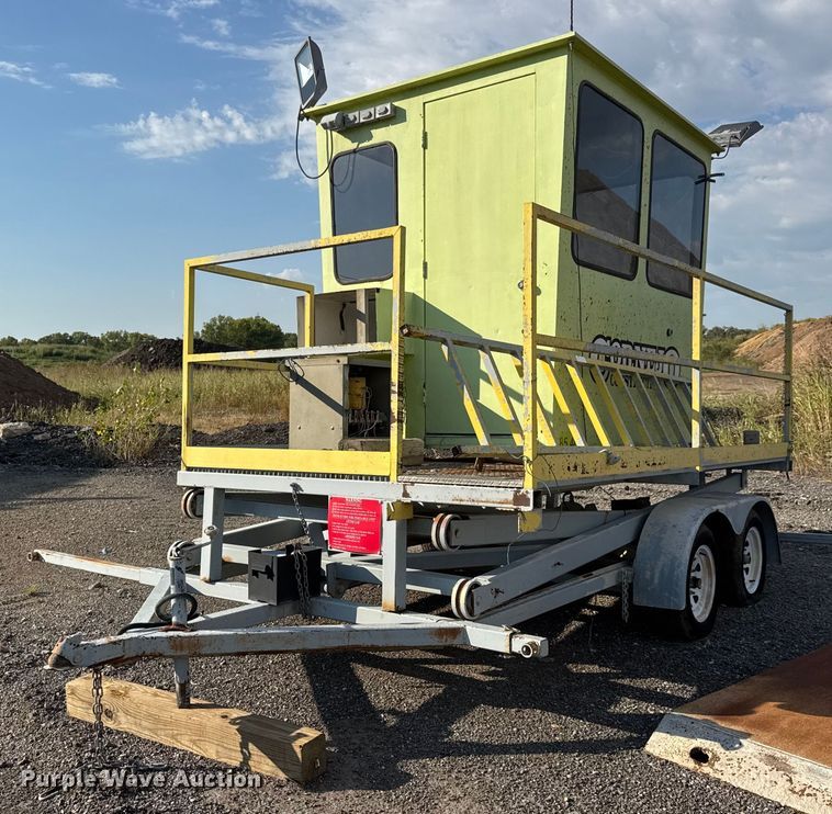 Shop built observation tower trailer - EM8286