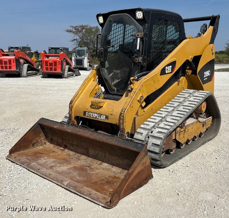 2012 Caterpillar 289C2 tracked skid steer loader - EN7005