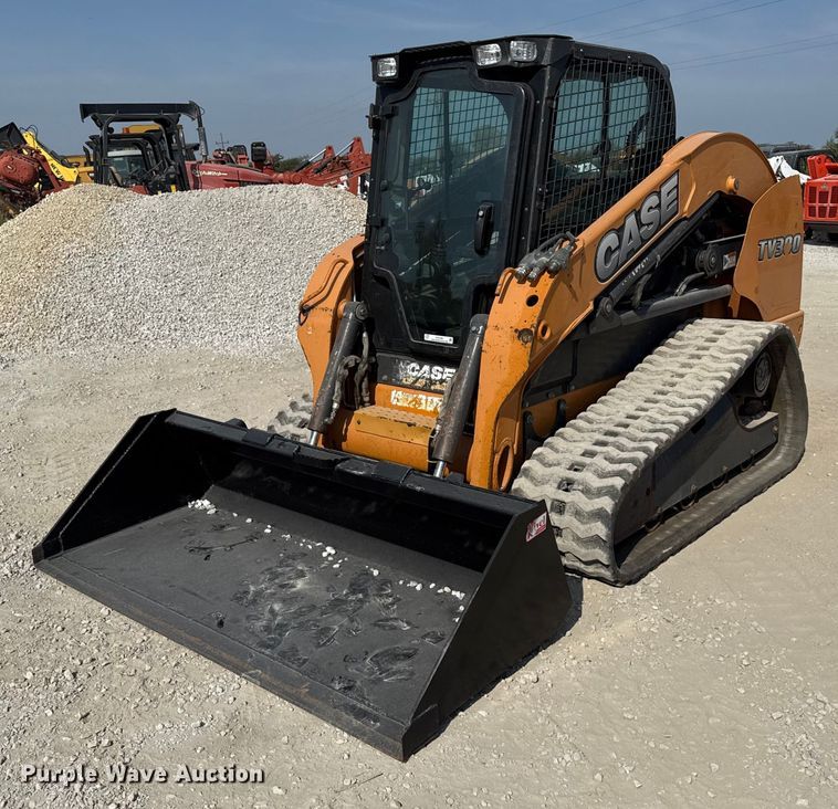 2012 Case TV380 tracked skid steer loader - EN7008
