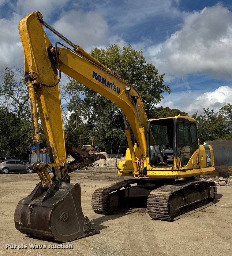 2008 Komatsu PC160LC-7 excavator - ER0138