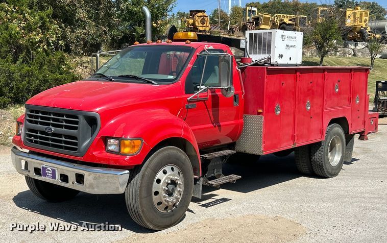2000 Ford F650 Super Duty XL  utility / service truck - ET3192