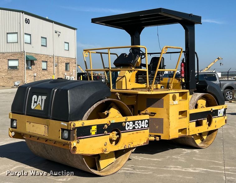 2001 Caterpillar CB-534C double drum vibratory roller - ET3271