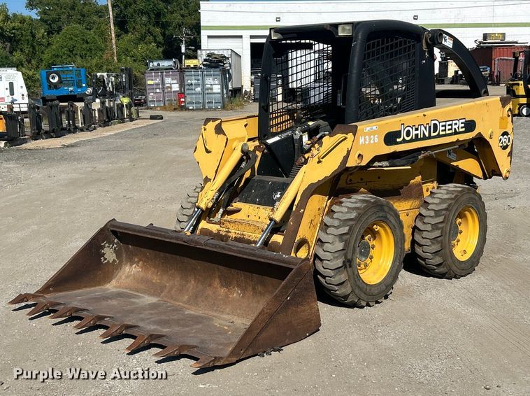 2003 John Deere 260  skid steer loader - ET3453
