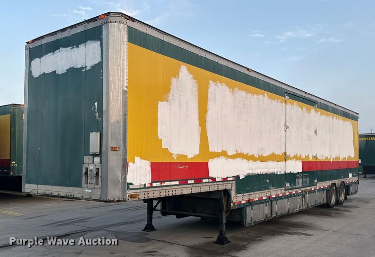 1992 Kentucky Manufacturing Company dry van trailer - ET4653