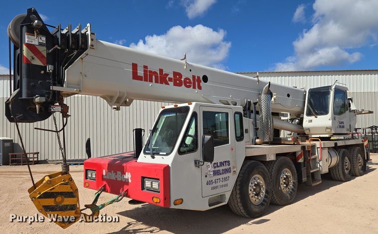 Link-Belt Truck Crane For Sale | Purple Wave Auction