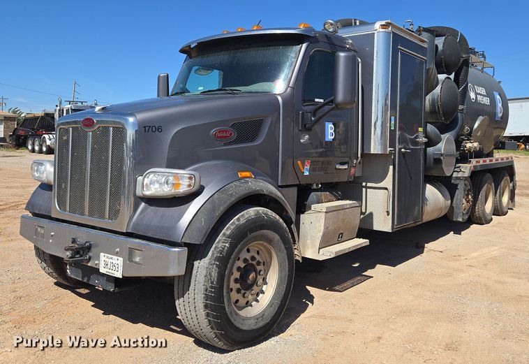 2017 Peterbilt 567 vacuum truck - EU3757
