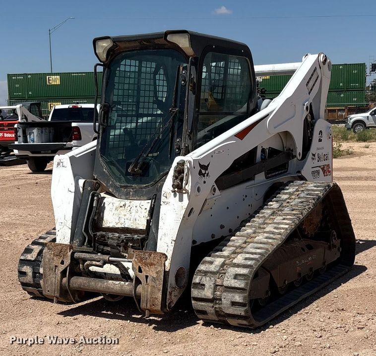 2019 Bobcat T870 tracked skid steer loader - EU4633