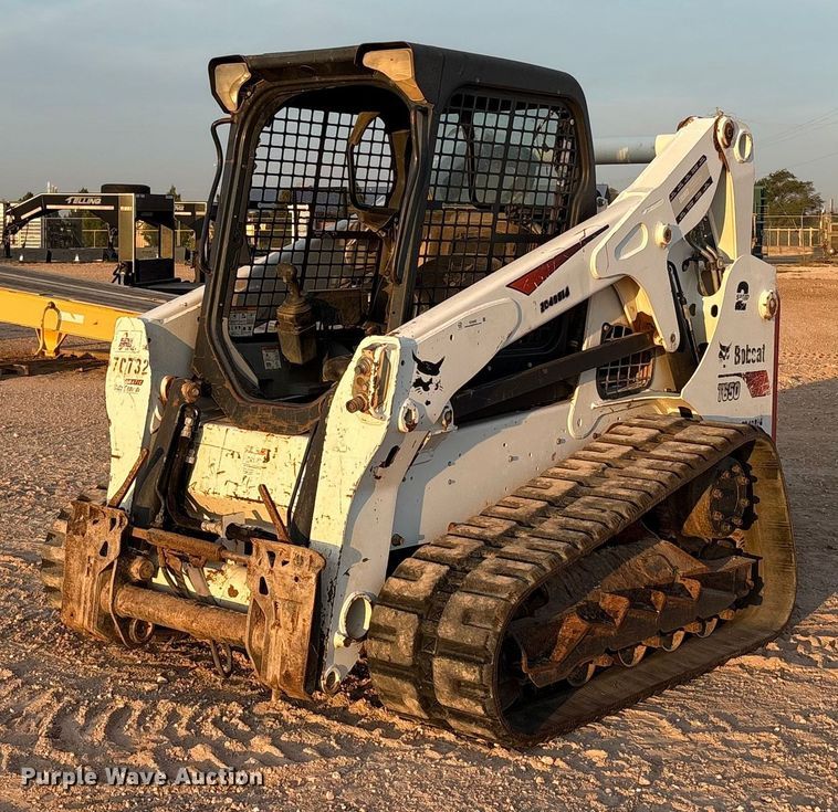 2017 Bobcat T650 tracked skid steer loader - EU4635