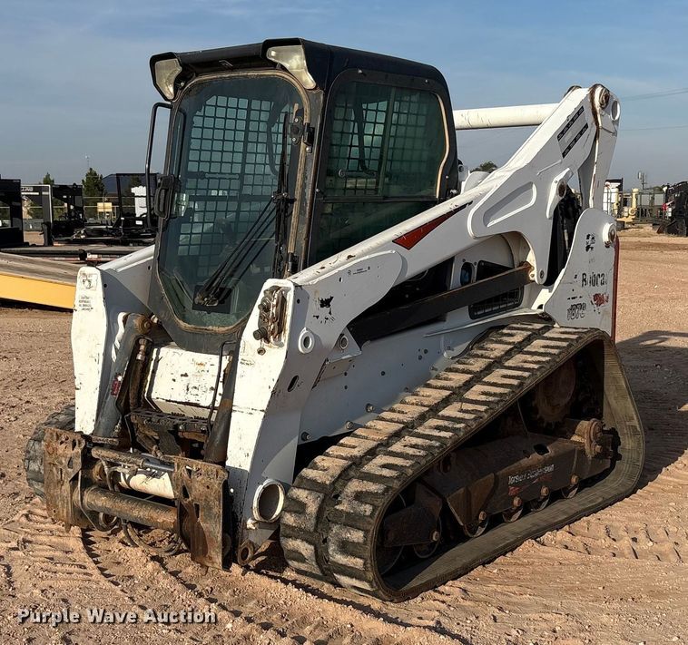 2019 Bobcat T870 tracked skid steer loader - EU4637