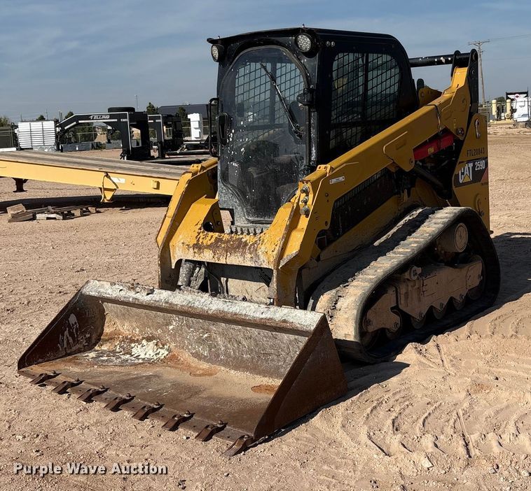 2019 Caterpillar 259D tracked skid steer loader - EU4639