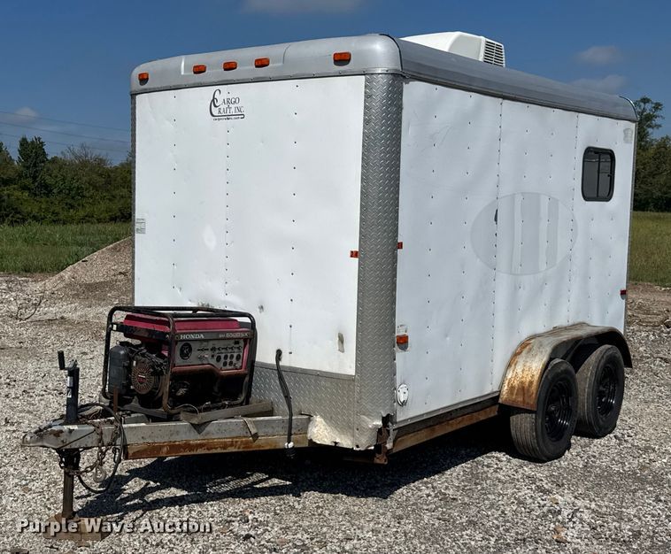 2017 Cargo Craft Expedition 7122 fiber optic splicing trailer - EV1897