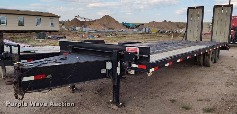 2002 Kaufman equipment trailer - IP9675