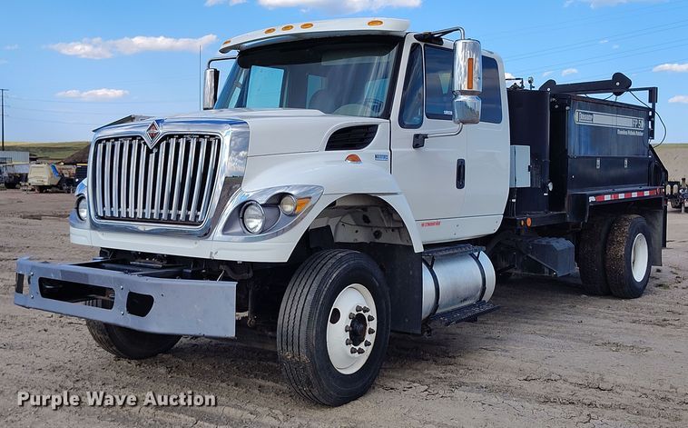 2012 International WorkStar 7500 pothole patcher truck - IP9678