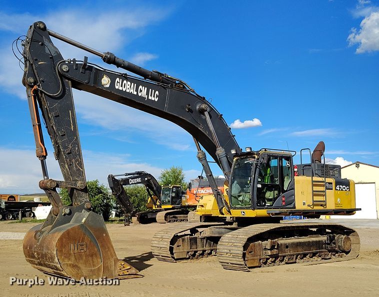 2014 John Deere 470G LC excavator - IP9707