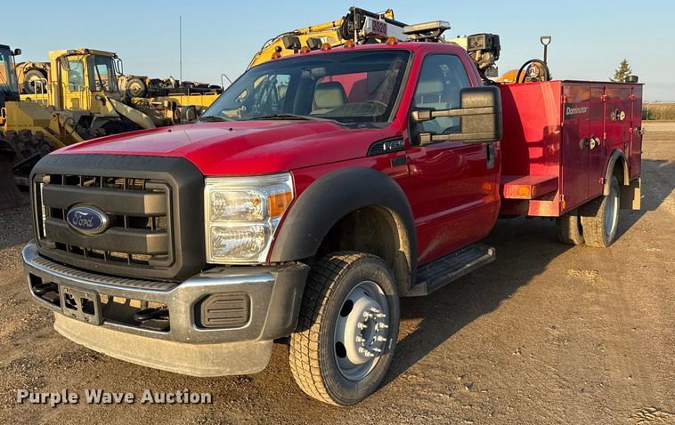 2013 Ford F450 utility / service truck - ND9417