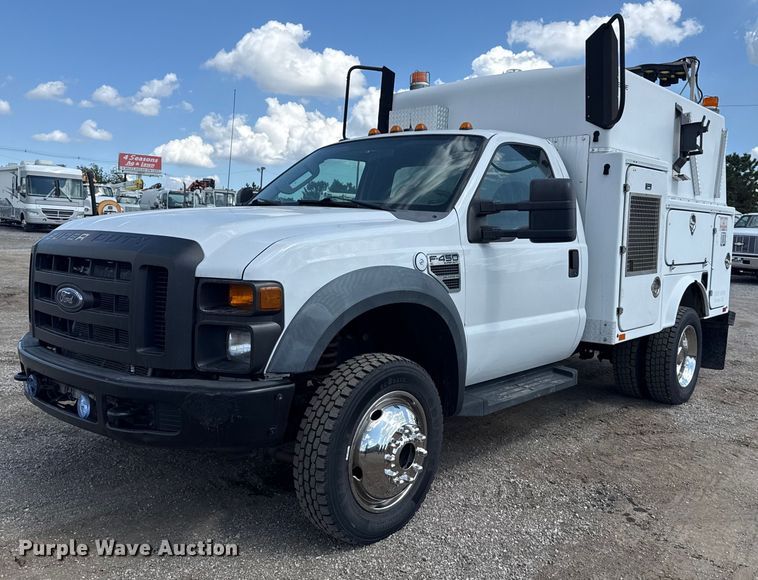 2008 Ford F450 Super Duty utility / service truck - NU9681