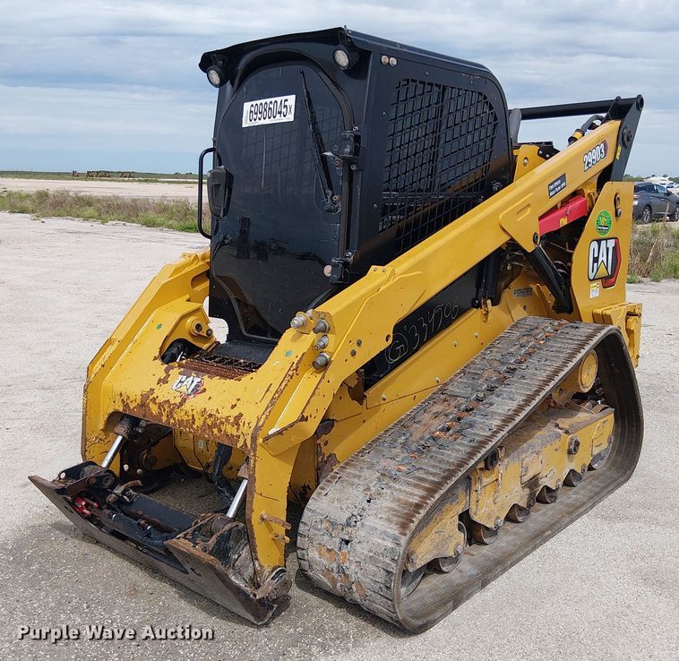 2021 Caterpillar 299D3 tracked skid steer loader - YA1144