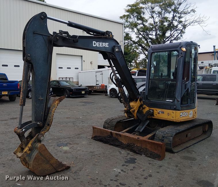 2012 John deere 50D mini excavator - EM0051