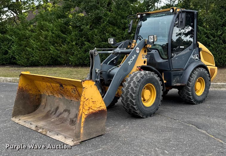 2017 John Deere 304K wheel loader - EV4009