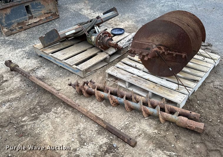 John Deere PA30 skid steer auger - EV4050