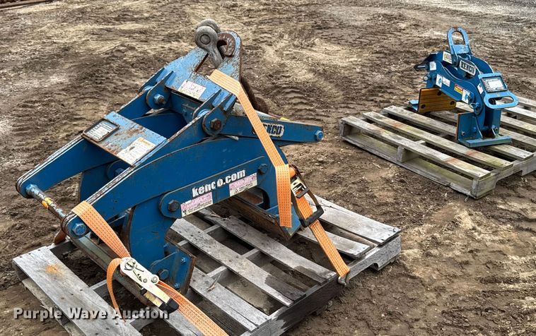 (2) excavator clamps - EV4053