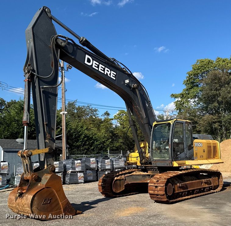 2007 John Deere 350D LC excavator - EV4136