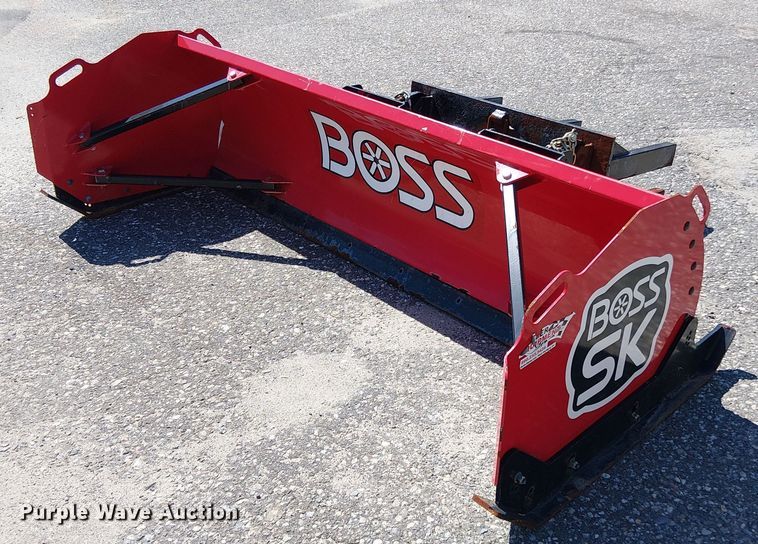 Boss Trip Edge Box Plow skid steer snow pusher - EV4138
