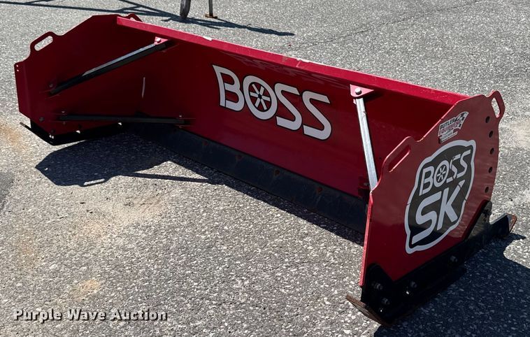 Boss skid steer snow pusher - EV4139