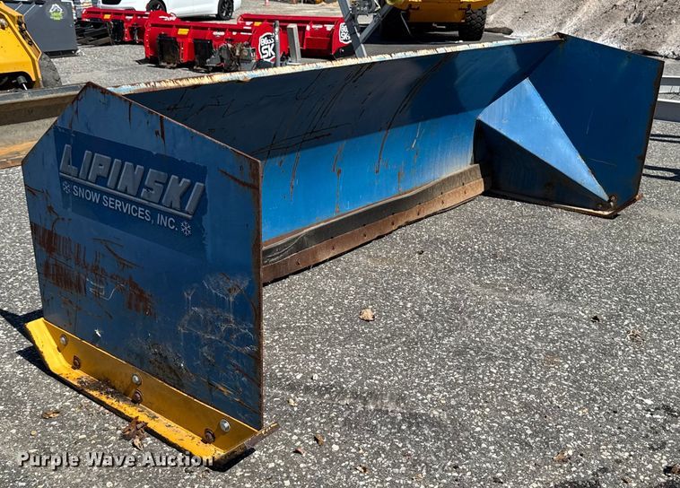 Wheel loader snow pusher - EV4148