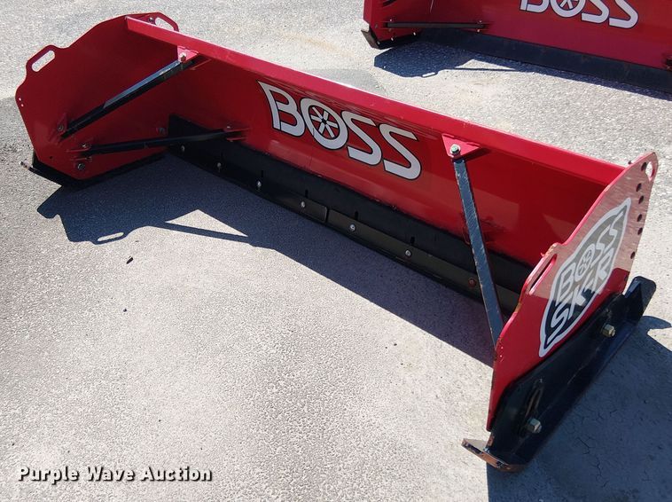 Boss skid steer snow pusher - EV4151