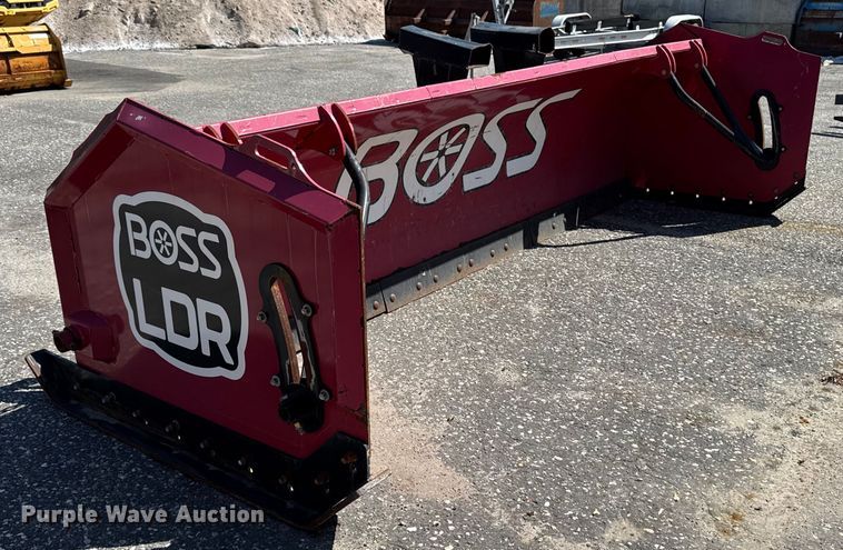 Boss wheel loader snow pusher - EV4156